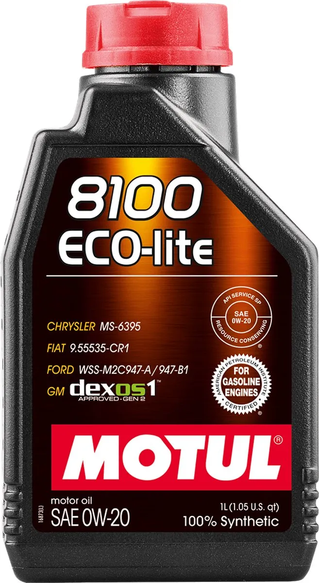 Motul 8100 ECO-lite 0W20 Motorolie 1L