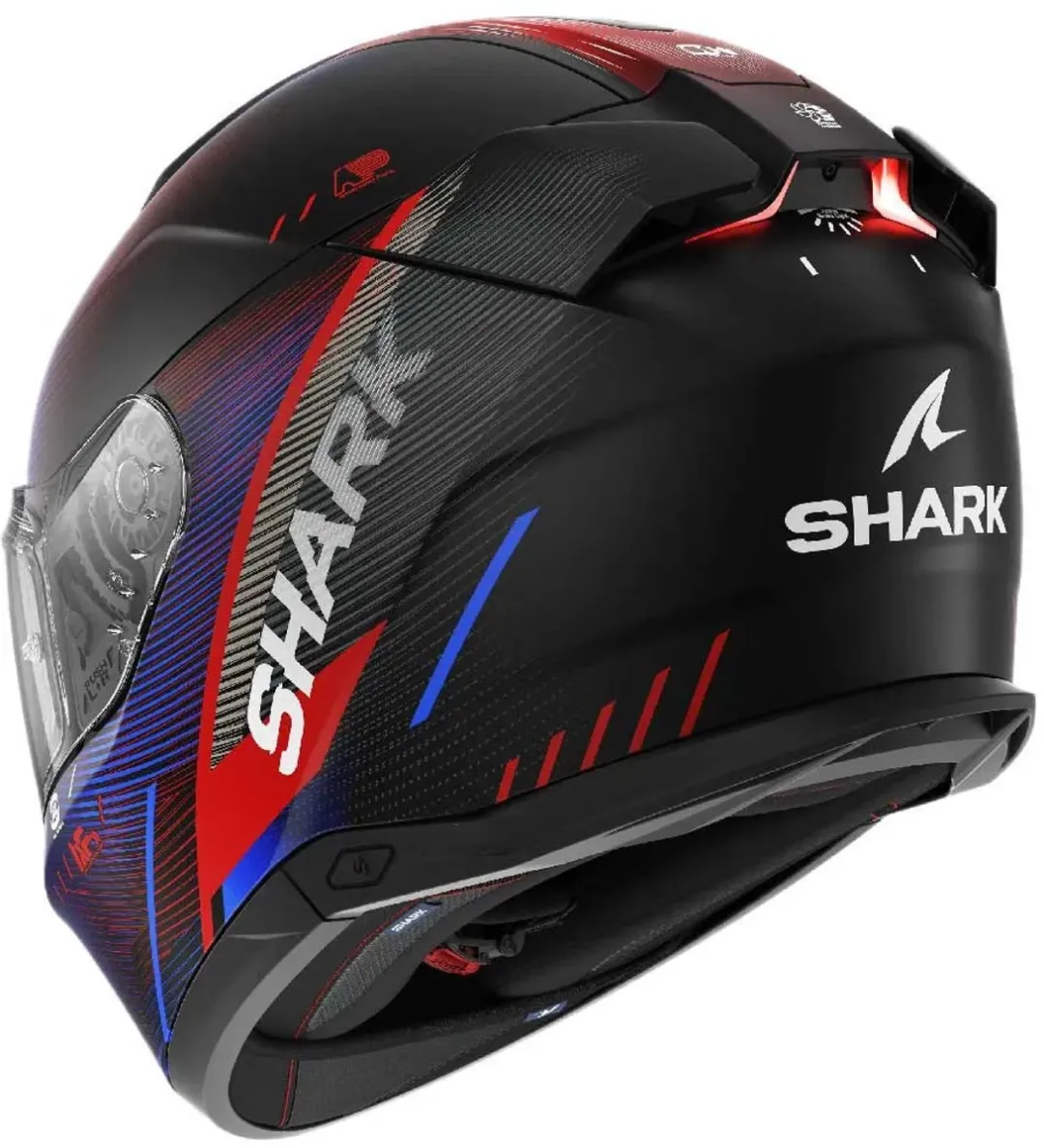 Shark Skwal i3 Speed Tech Helm - L - Wit/Zwart/Rood