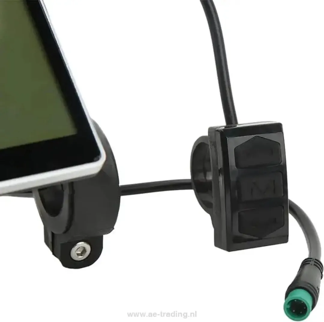 OUXI M5 LCD Display - V8.2 Fietsdisplay - Zwart/Grijs