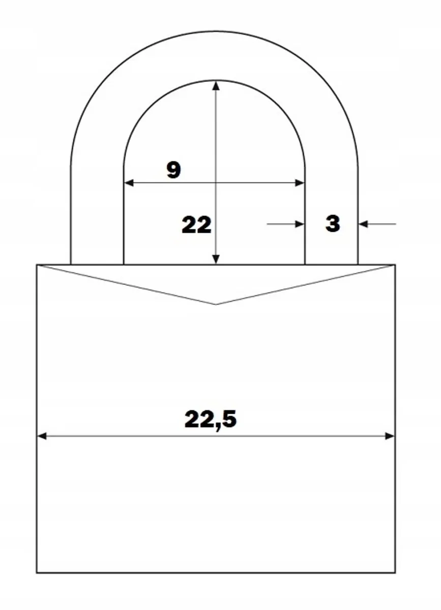 ABUS Cijferslot Bagage 20mm