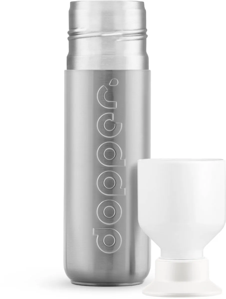Dopper Insulated 7214 Drinkfles - 350ml - Zilver