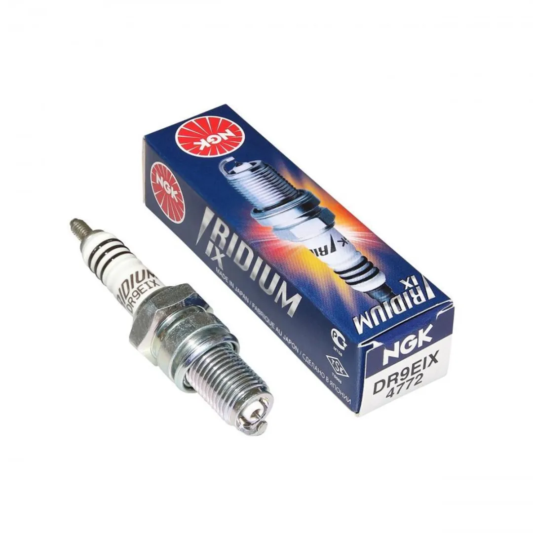 NGK DR9EIX Bougie Kawasaki GPZ 500 - 1988-2005 - Wit