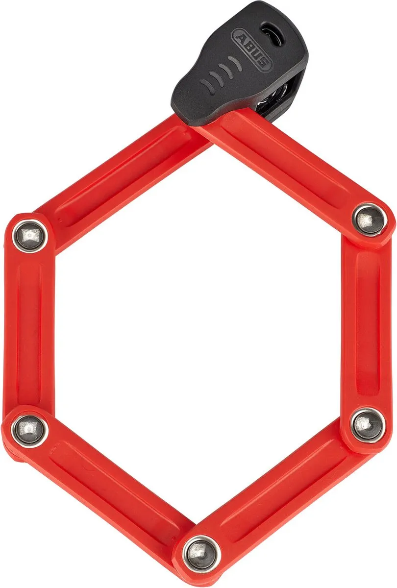 ABUS Bordo Lite 6055C Vouwslot - 60cm - Rood - afbeelding 3 van 6
