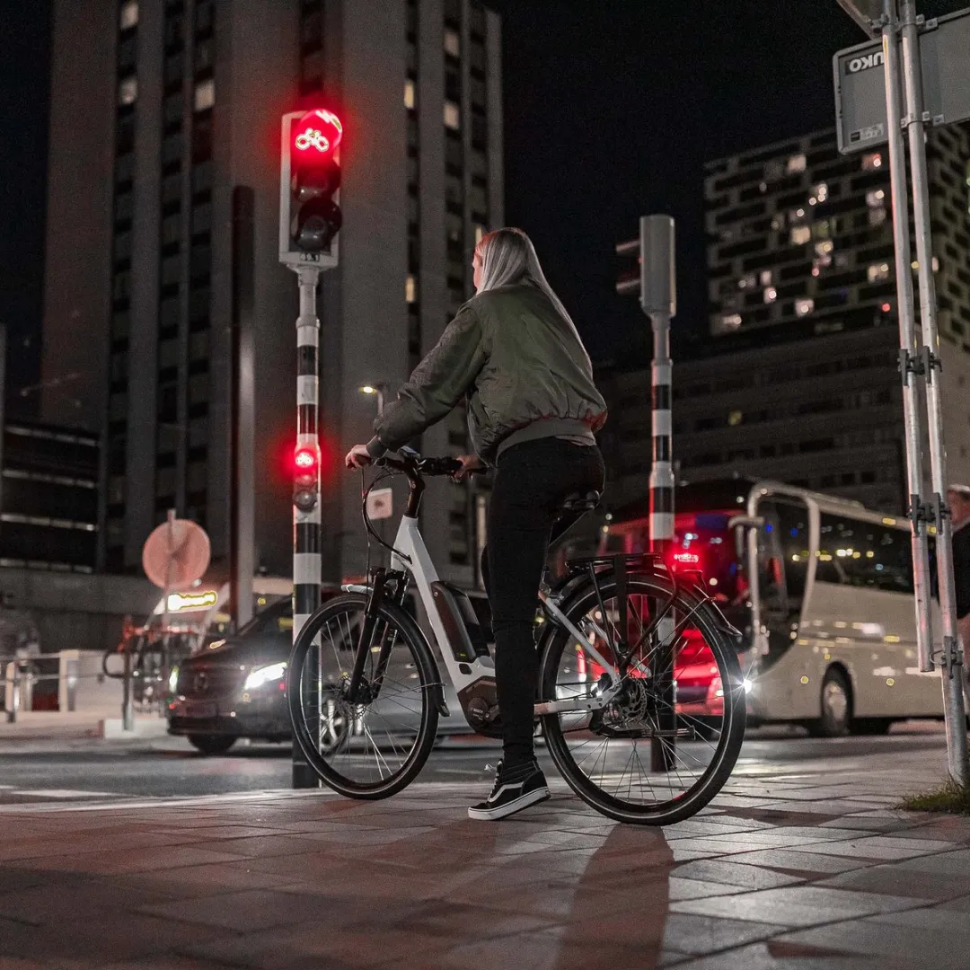 AXA Juno E-bike Achterlicht - Rood - 80mm