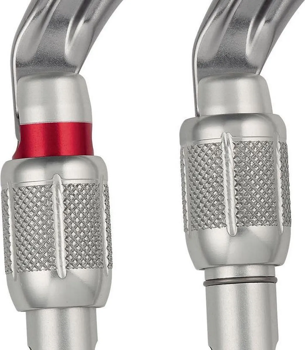 Petzl M33A SL Karabijnhaak - Schroefsluiting - Aluminium - Zilver - afbeelding 6 van 6
