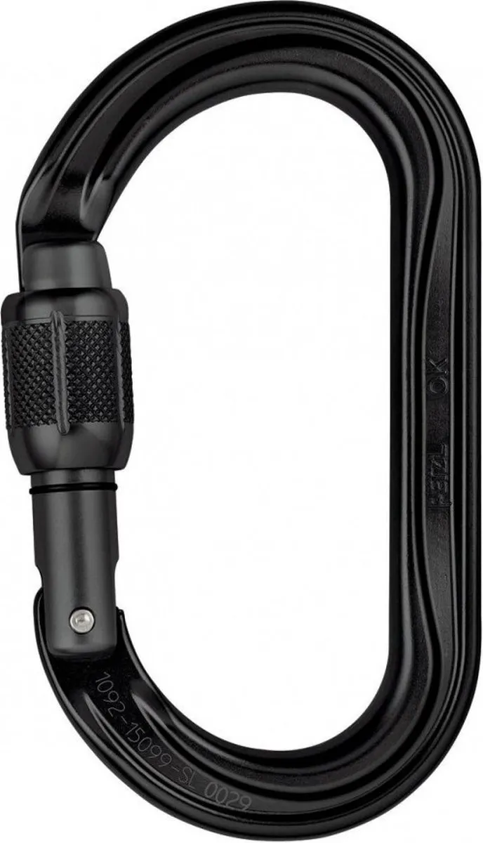 Petzl M33A SL Karabijnhaak - Schroefsluiting - Aluminium - Zilver