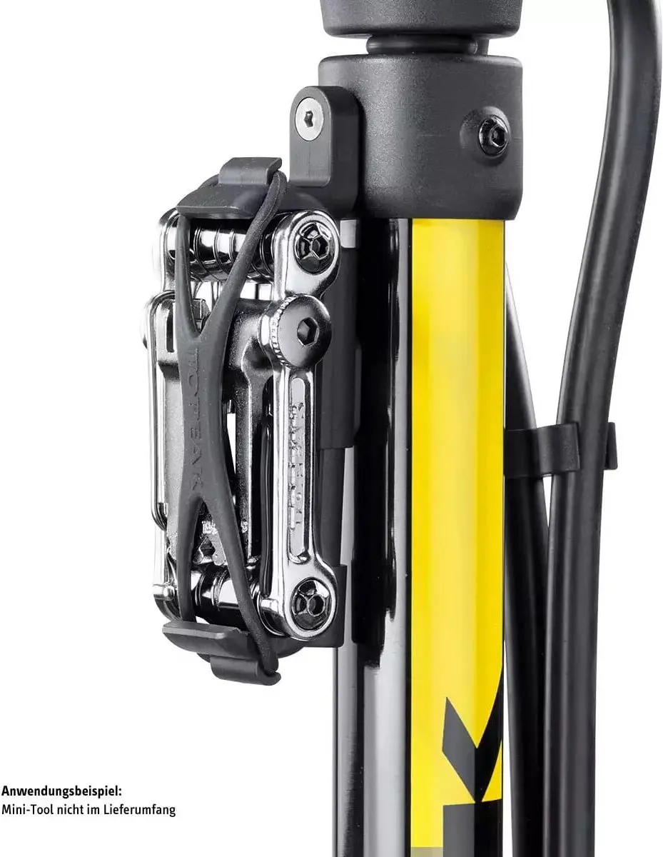 Topeak JoeBlow Elite Vloerpomp 15700067 - Zwart