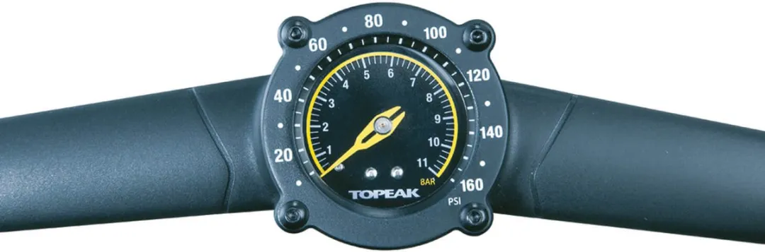 Topeak JoeBlow Elite Vloerpomp 15700067 - Zwart