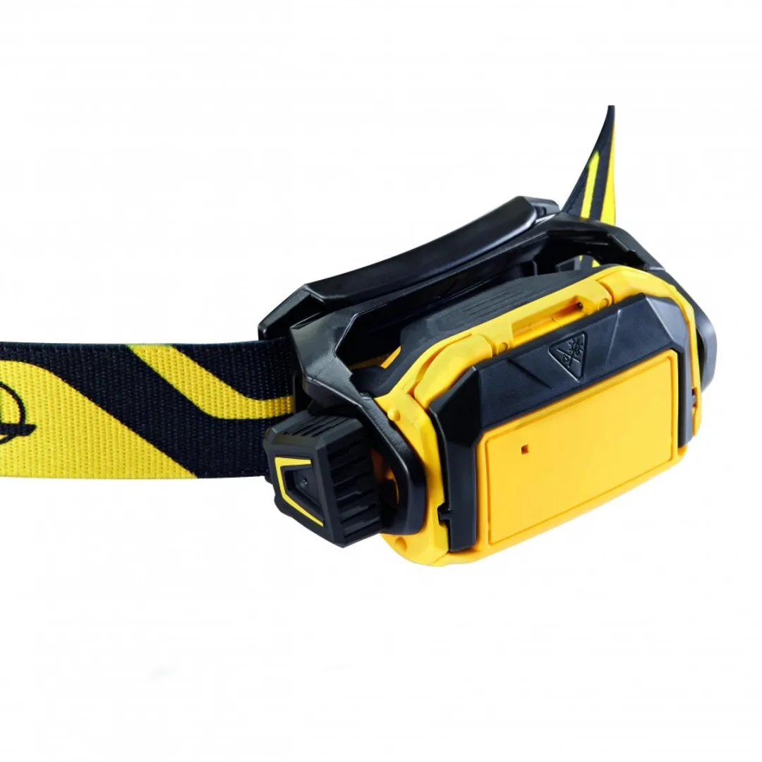Petzl PIXA Hoofdlamp 450 Lumen - Geel/Zwart - afbeelding 6 van 6