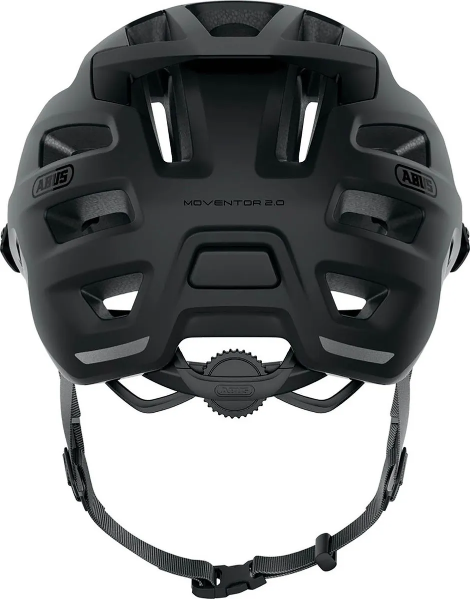 ABUS Moventor 2.0 MTB Helm - L - Velvet Black