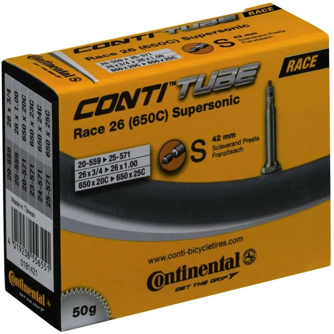 Continental Race Tube Supersonic 42mm - 26" Transparant