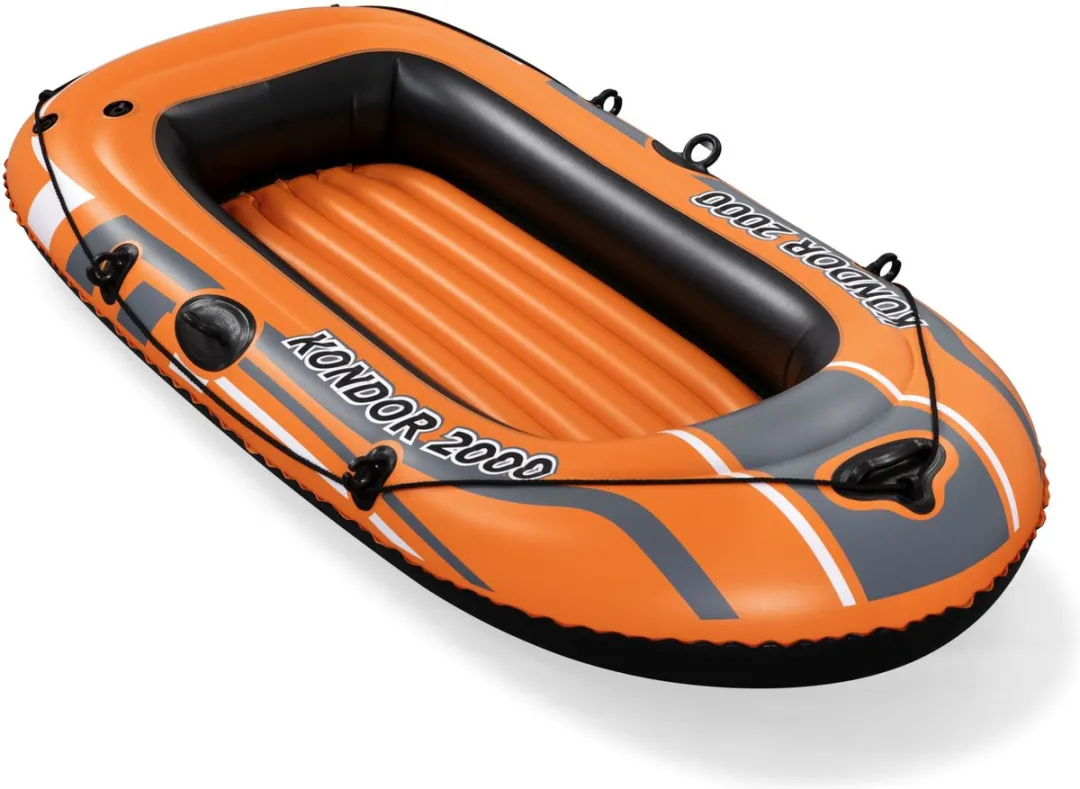 Bestway Kondor 2000 Opblaasboot - 2 Personen - Oranje