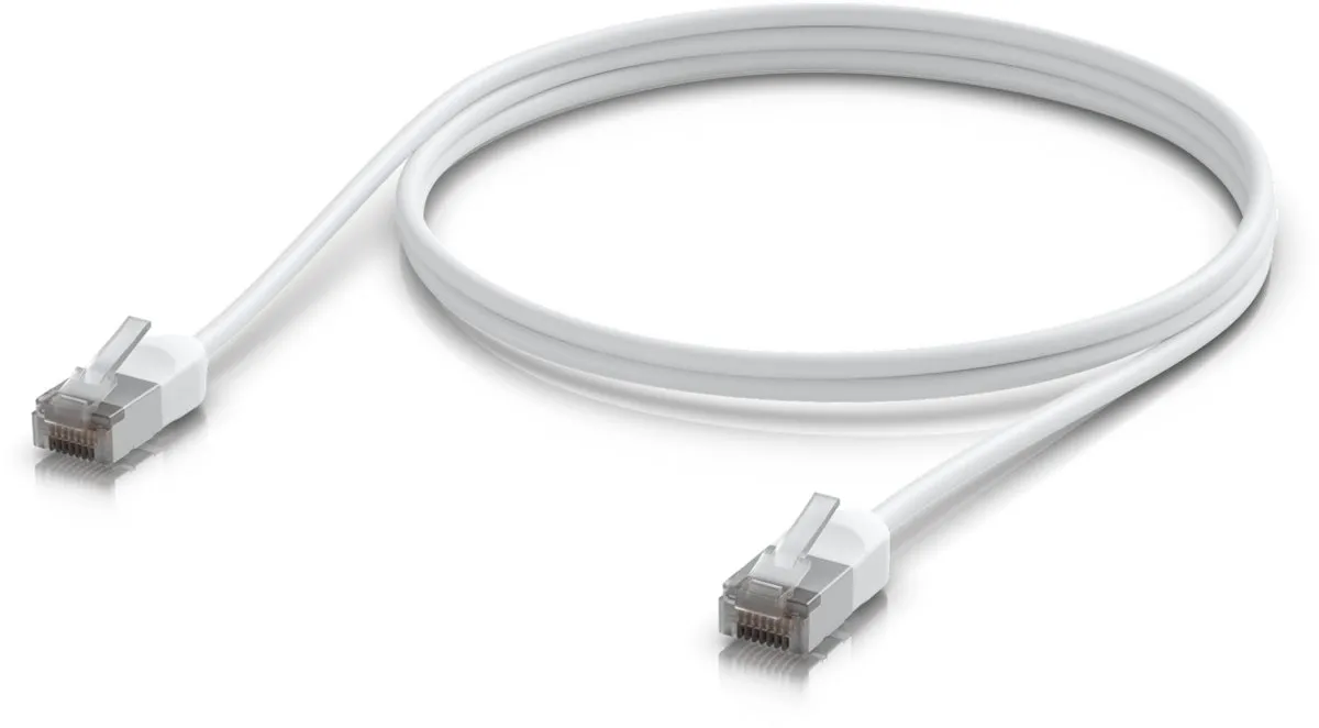Ubiquiti UACC-Cable-Patch-Outdoor-C6A-1M Netwerkkabel - Wit Cat6a