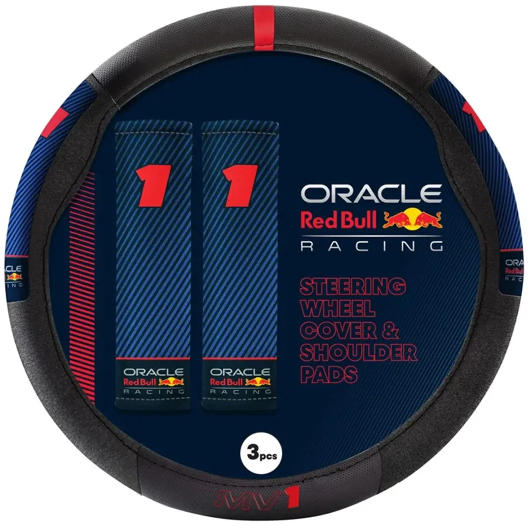Red Bull Racing MV1 Stuurwielhoes & Schouderkussens - Meerkleurig