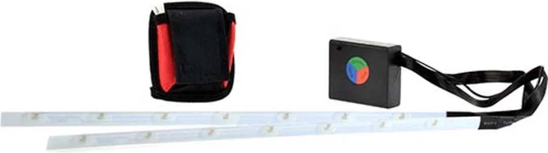 Toi-Toys Fietsverlichting LED 2 Stuks - Multi Color