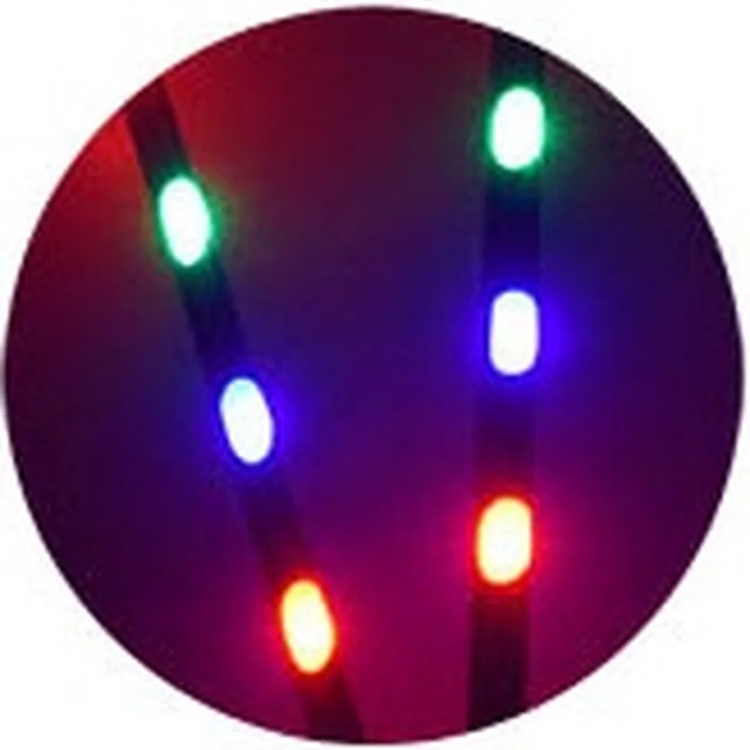 Toi-Toys Fietsverlichting LED 2 Stuks - Multi Color