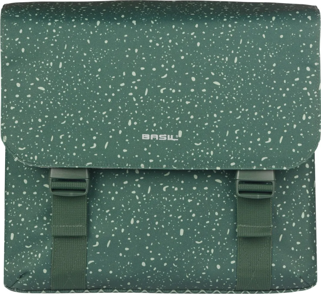 Basil Flair Dubbele Fietstas MIK 35L - Groen