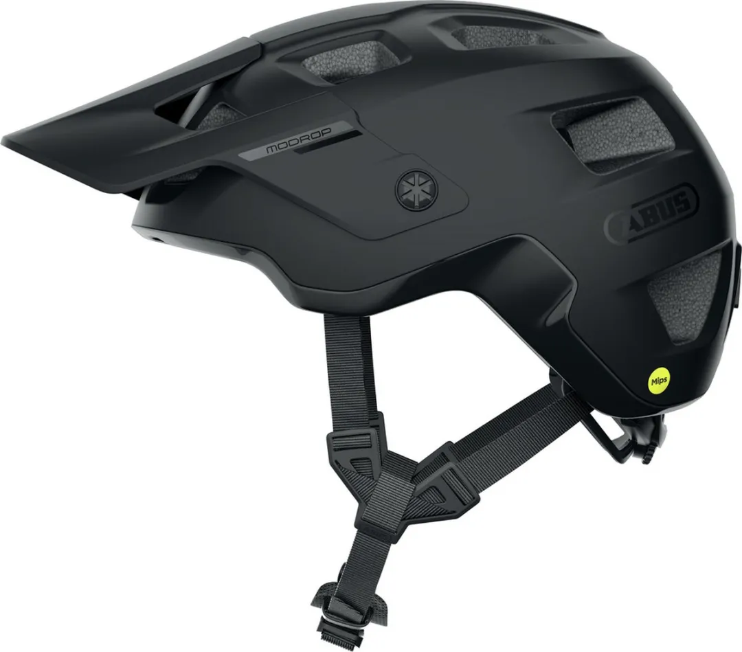 ABUS MoDrop MTB Helm - L - Velvet Black