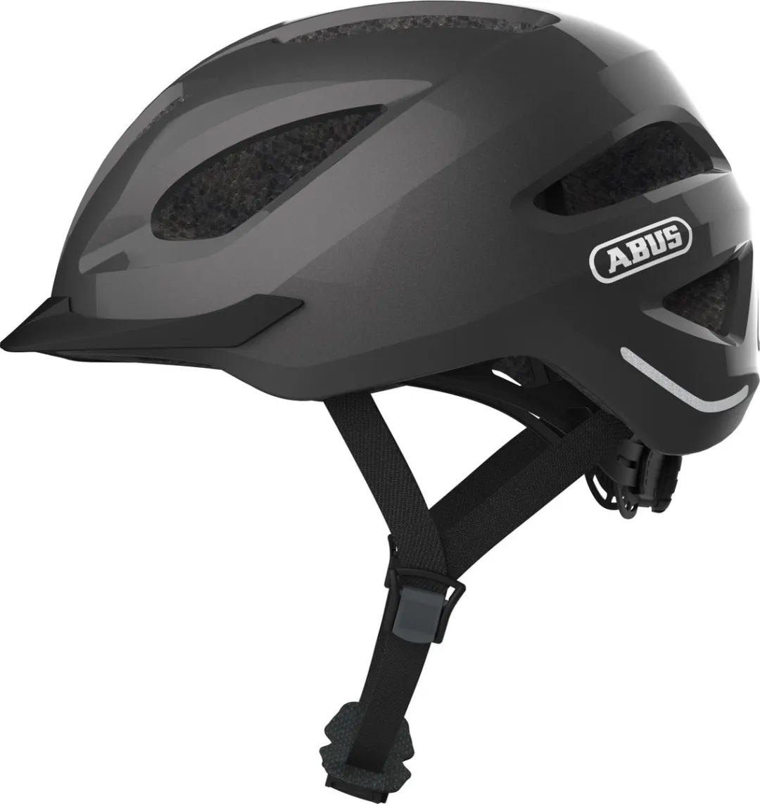 ABUS Pedelec 1.2 Helm - Maat L - Glanzend Titanium