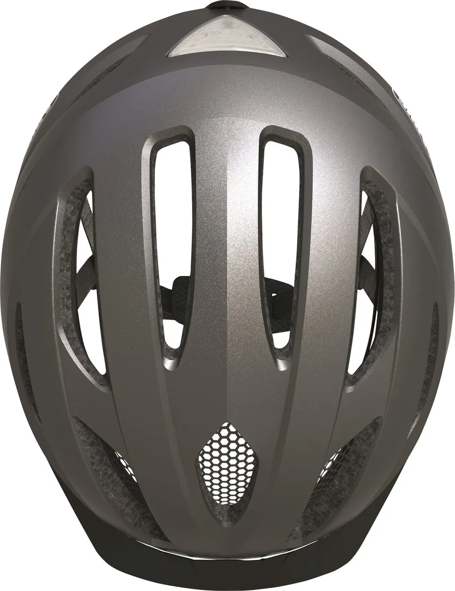 ABUS Pedelec 1.2 Helm - Maat L - Glanzend Titanium