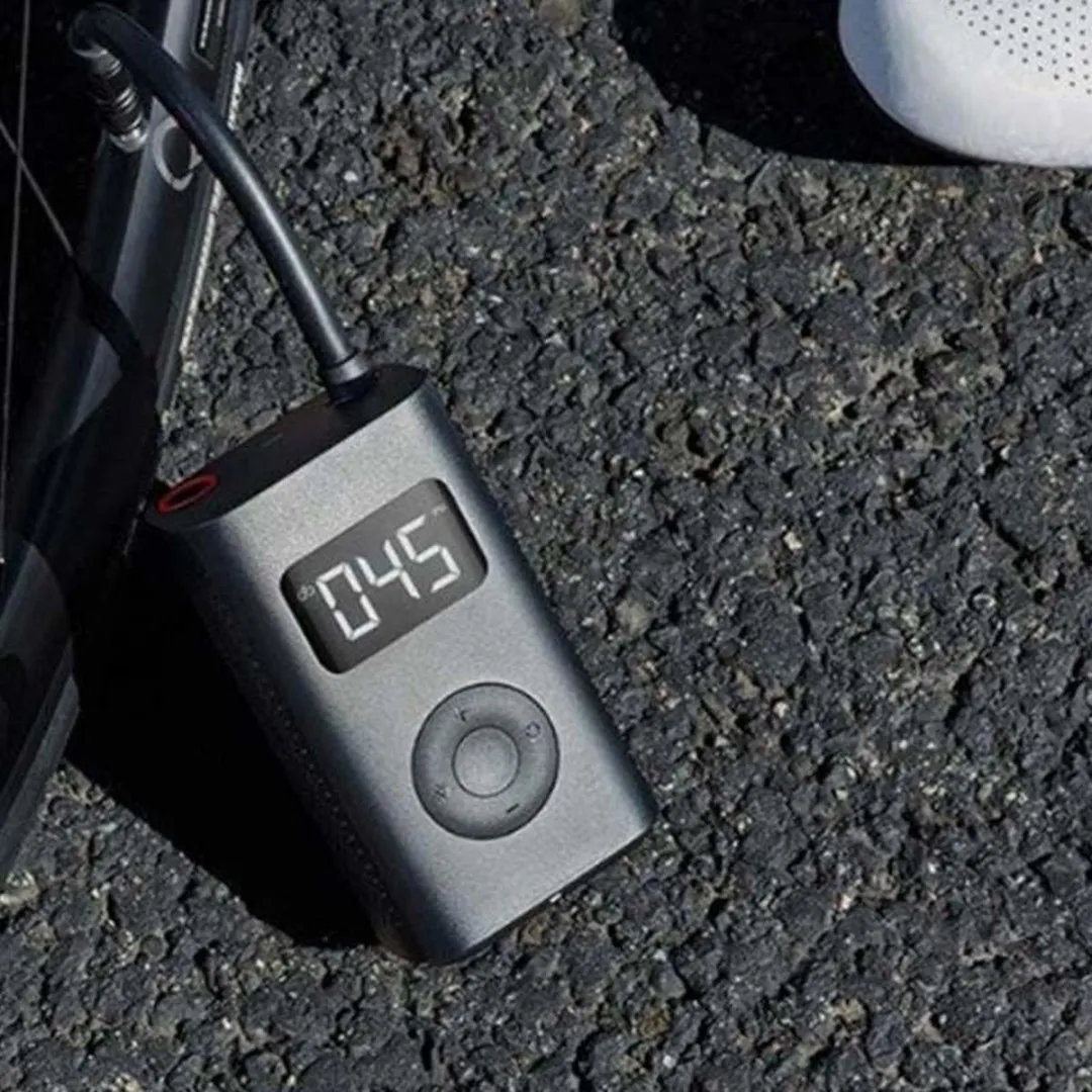 Xiaomi Mi Draadloze Elektrische Fietsbandenpomp - Zwart