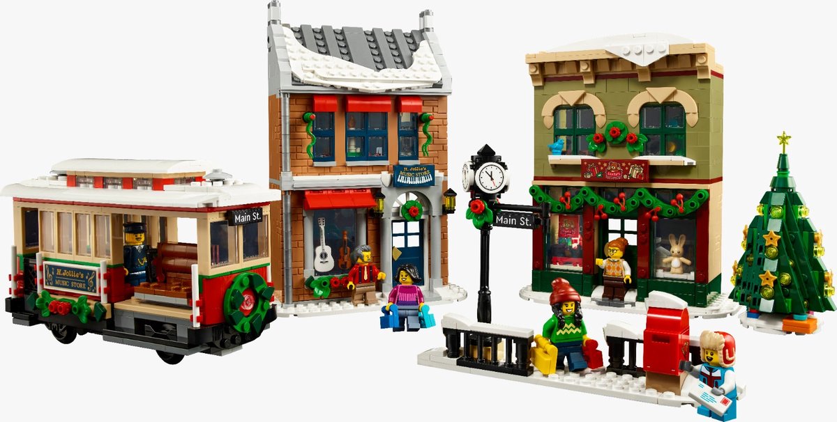 LEGO ICONS - 10308 - Kerst Dorpsstraat - Holiday Main Street
