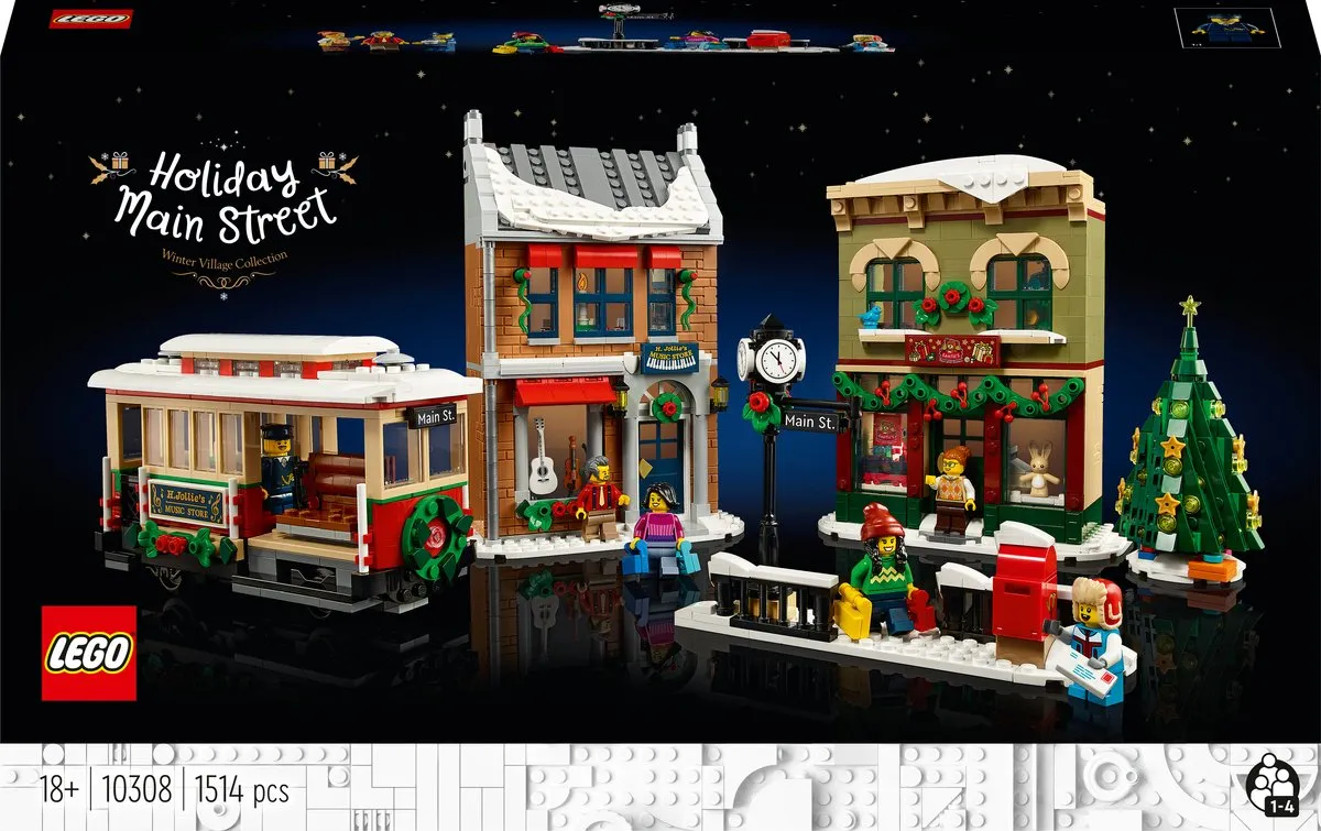LEGO Icons 10308 Kerst Dorpsstraat