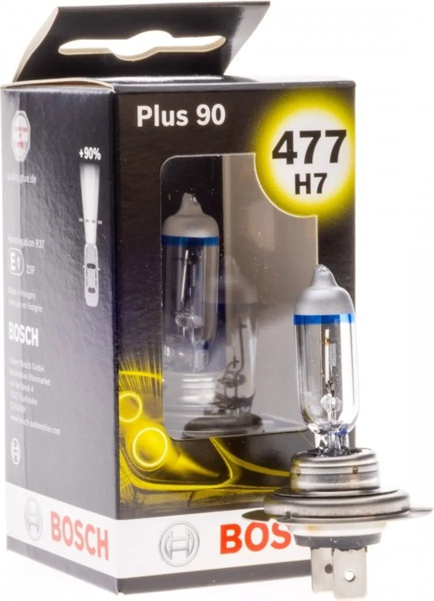 Bosch Halogeen H7 PLUS 90 Wit Dimlicht Koplamp