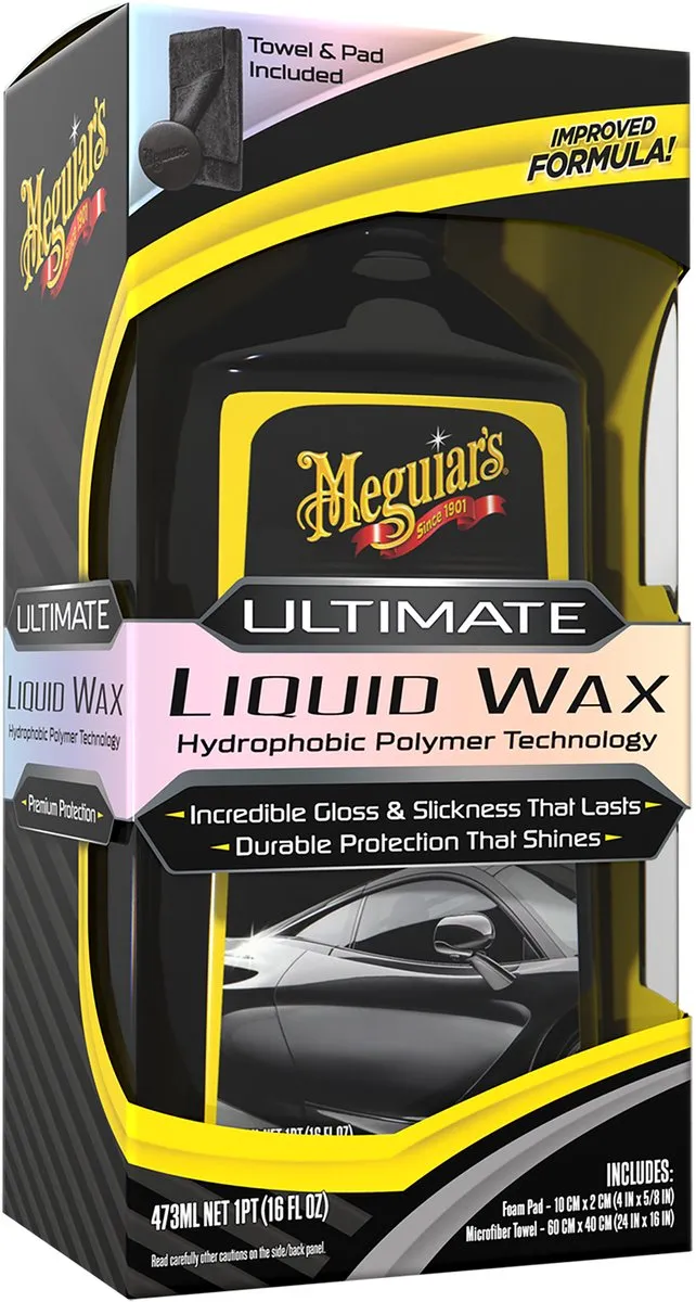 Meguiars Ultimate Liquid Wax Hydrofobisch 473ml