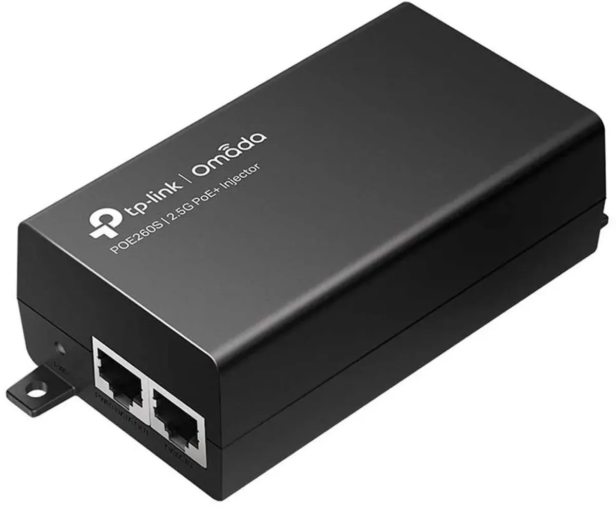 TP-Link Omada POE260S PoE-adapter 2.5Gbps - 30W - Zwart