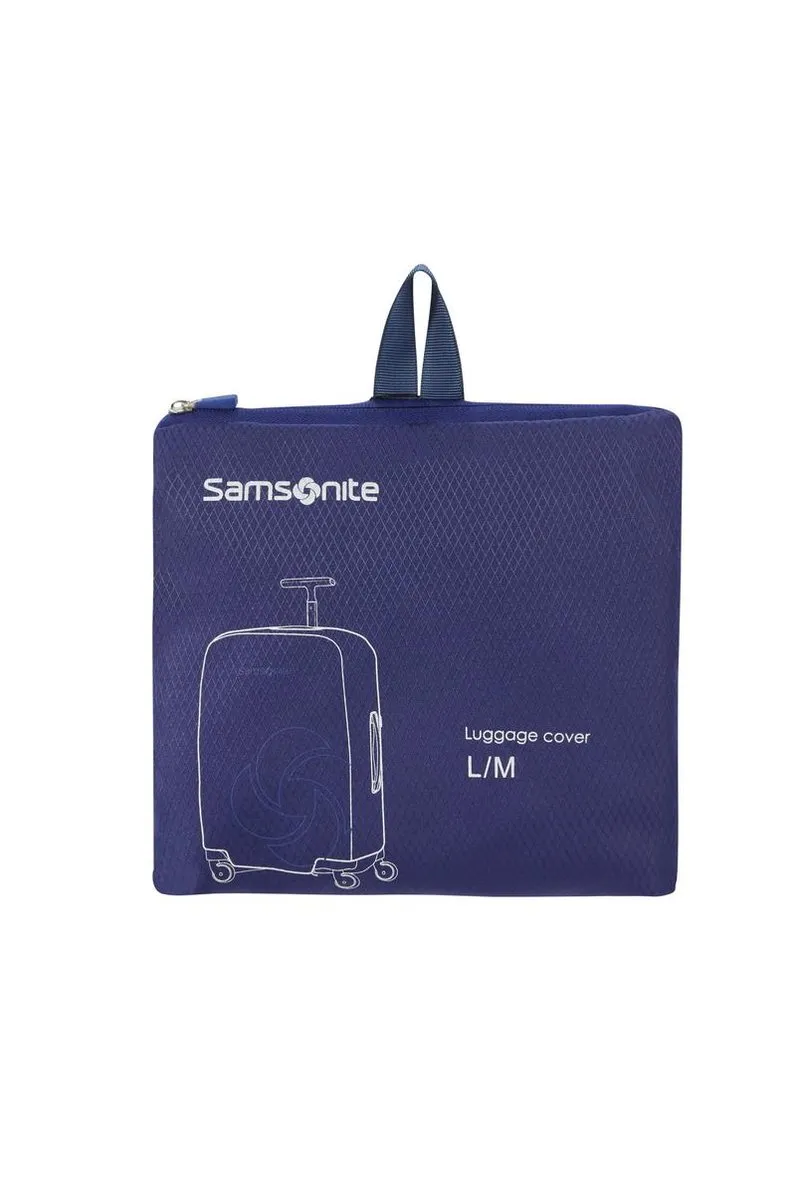 Samsonite Global Ta Foldable Luggage Cover - MIDNIGHT BLUE