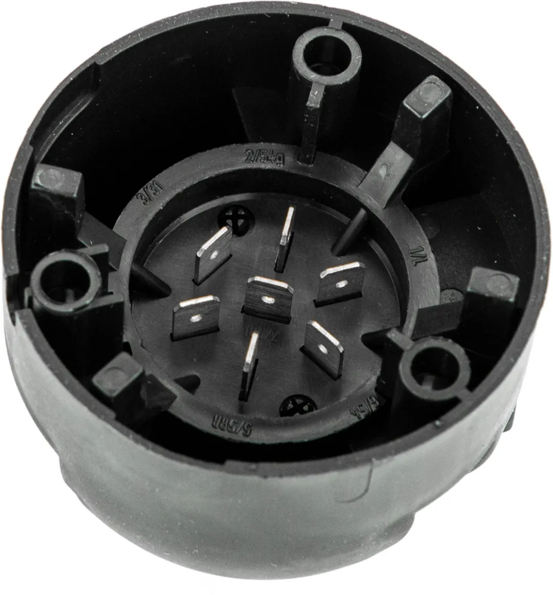 Hella 4558JB 7-polige Contactdoos - Zwart