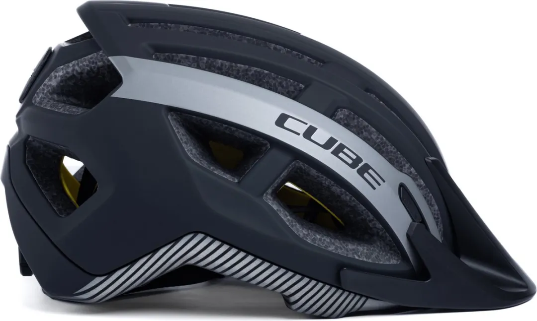 Cube Offpath Mountainbikehelm 19 Ventilatiegaten M - Zwart/Grijs