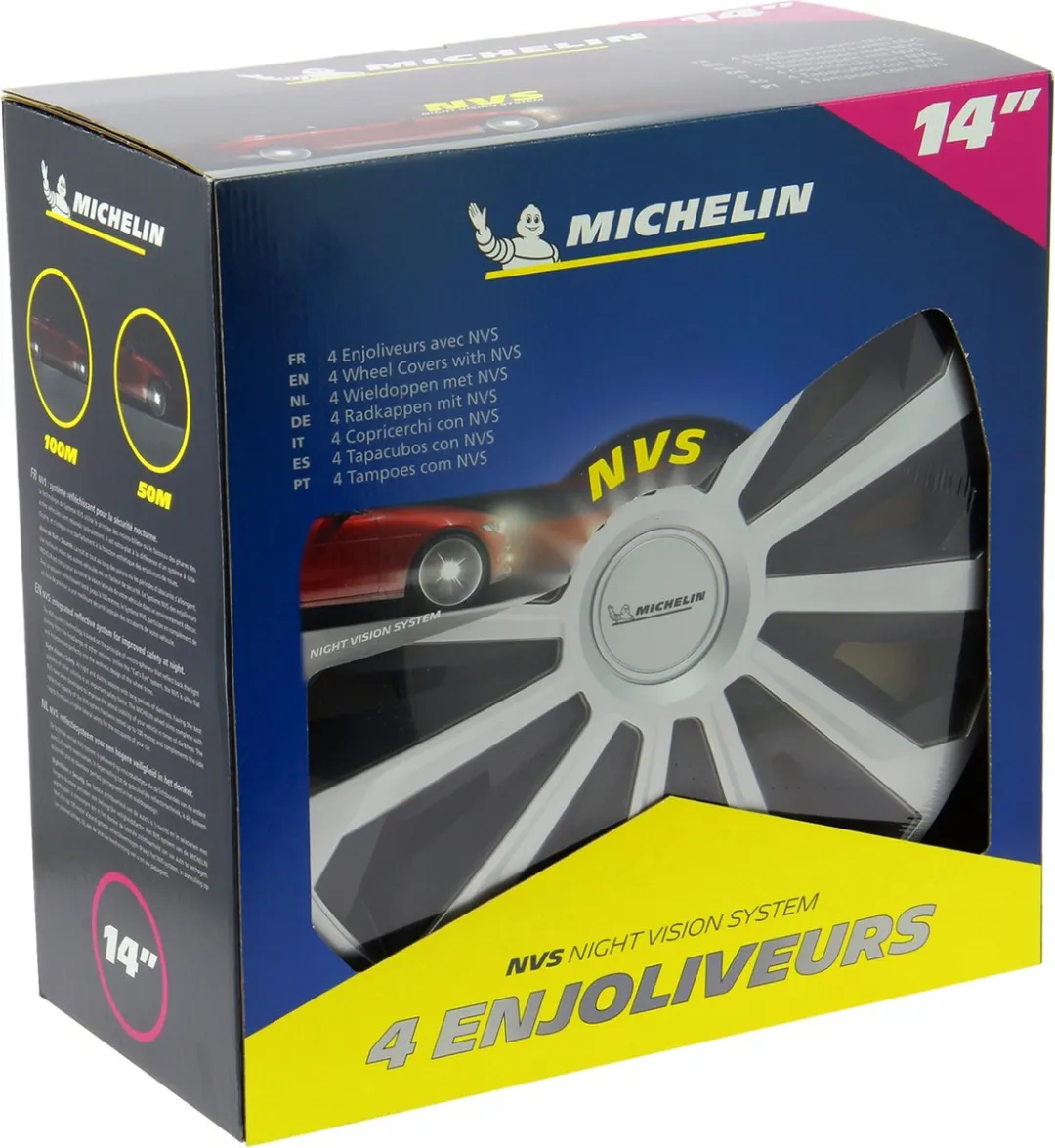 Michelin Wieldoppen 14 Inch - 4 Stuks