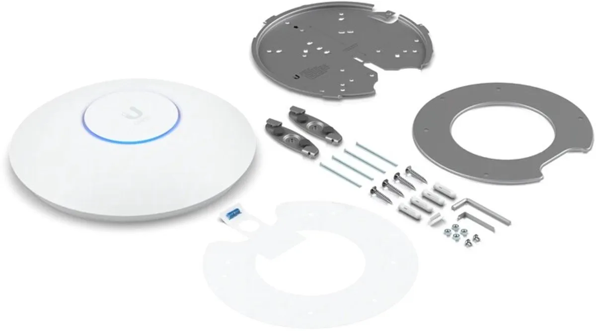 Ubiquiti U6 Enterprise WiFi 6E Access Point - Wit