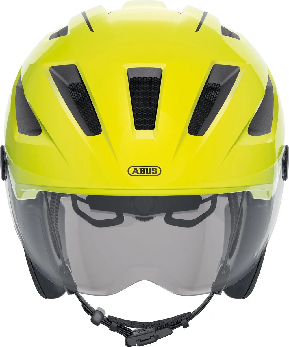 ABUS Pedelec 2.0 Fietshelm M - Fluor geel