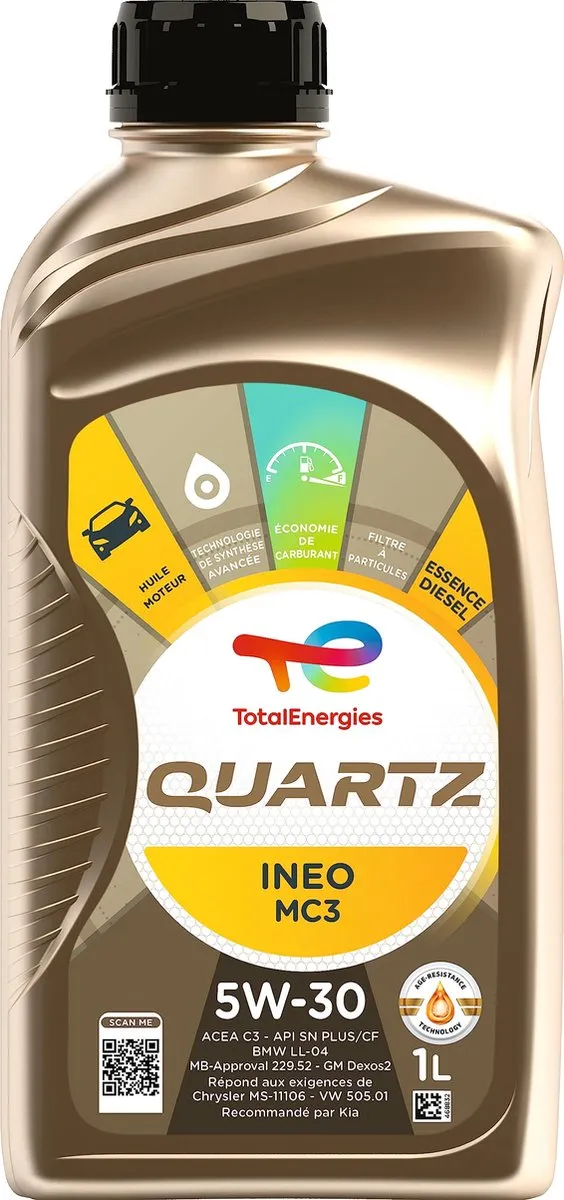Total Quartz Ineo MC3 5W30