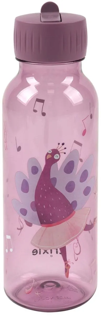 Trixie Ballerina Mrs. Peacock Tritan Drinkfles 500ml