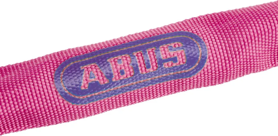 ABUS Steel-O-Chain 5805C Kettingslot 75cm - 5mm - Roze