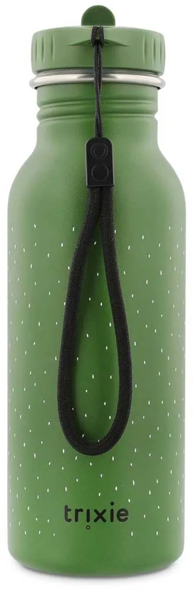 Trixie Mr Alligator RVS Waterfles 500ml - Groen