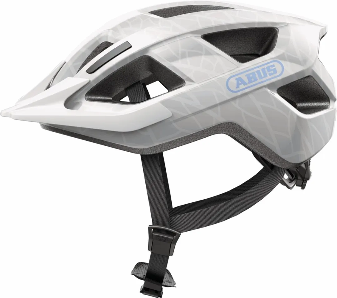 ABUS Aduro 3.0 Fietshelm - L 58-62cm - Wit