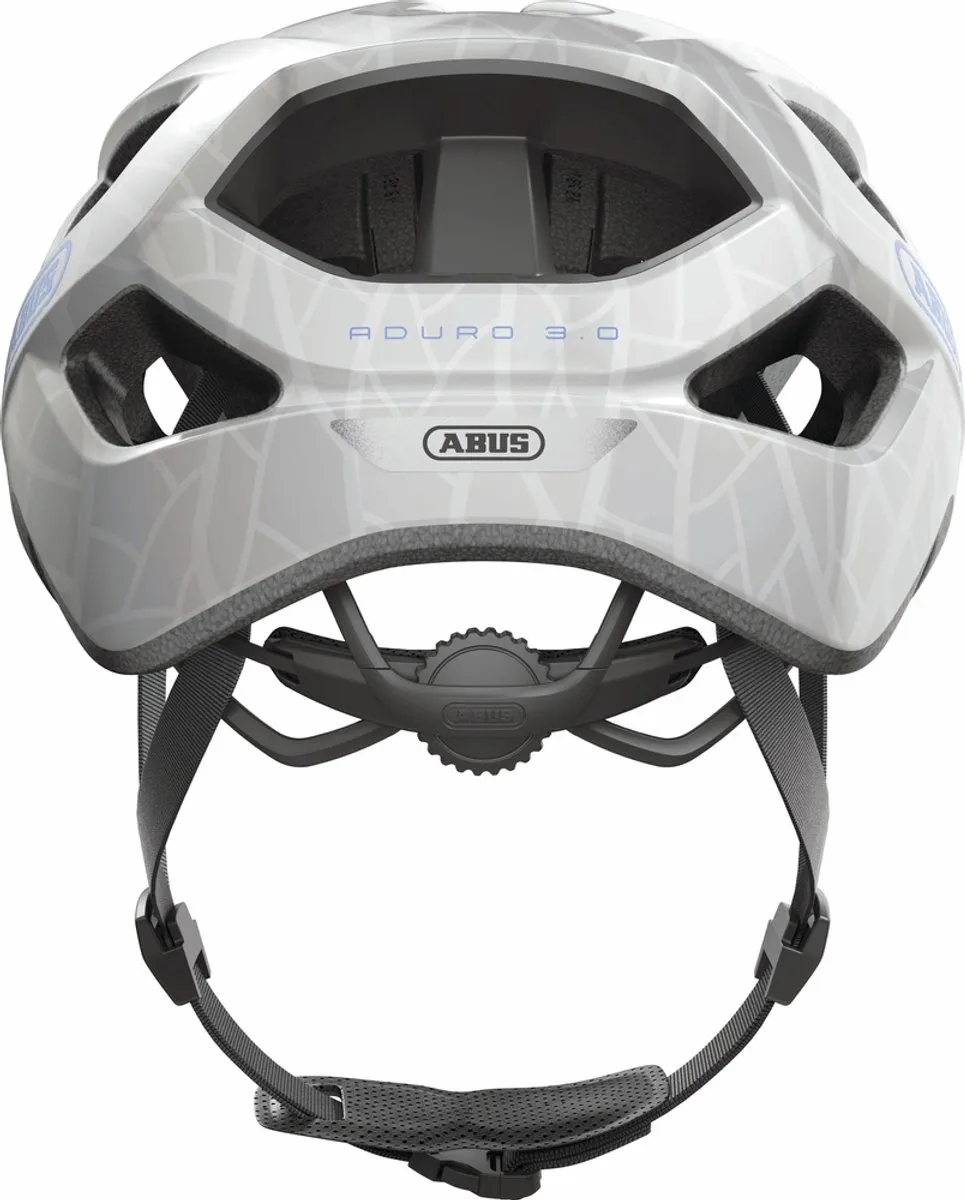 ABUS Aduro 3.0 Fietshelm - L 58-62cm - Wit