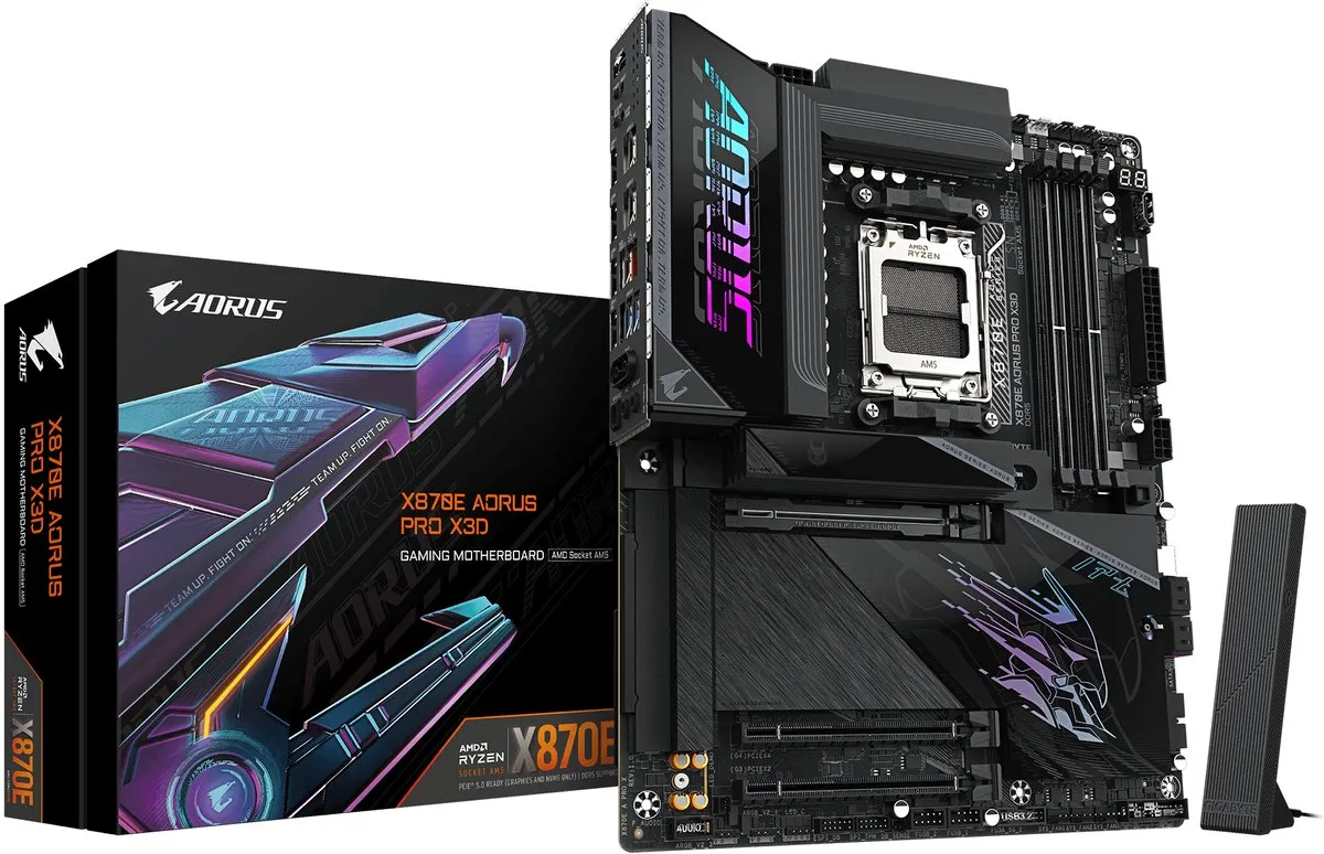 Gigabyte X870E AORUS PRO X3D
