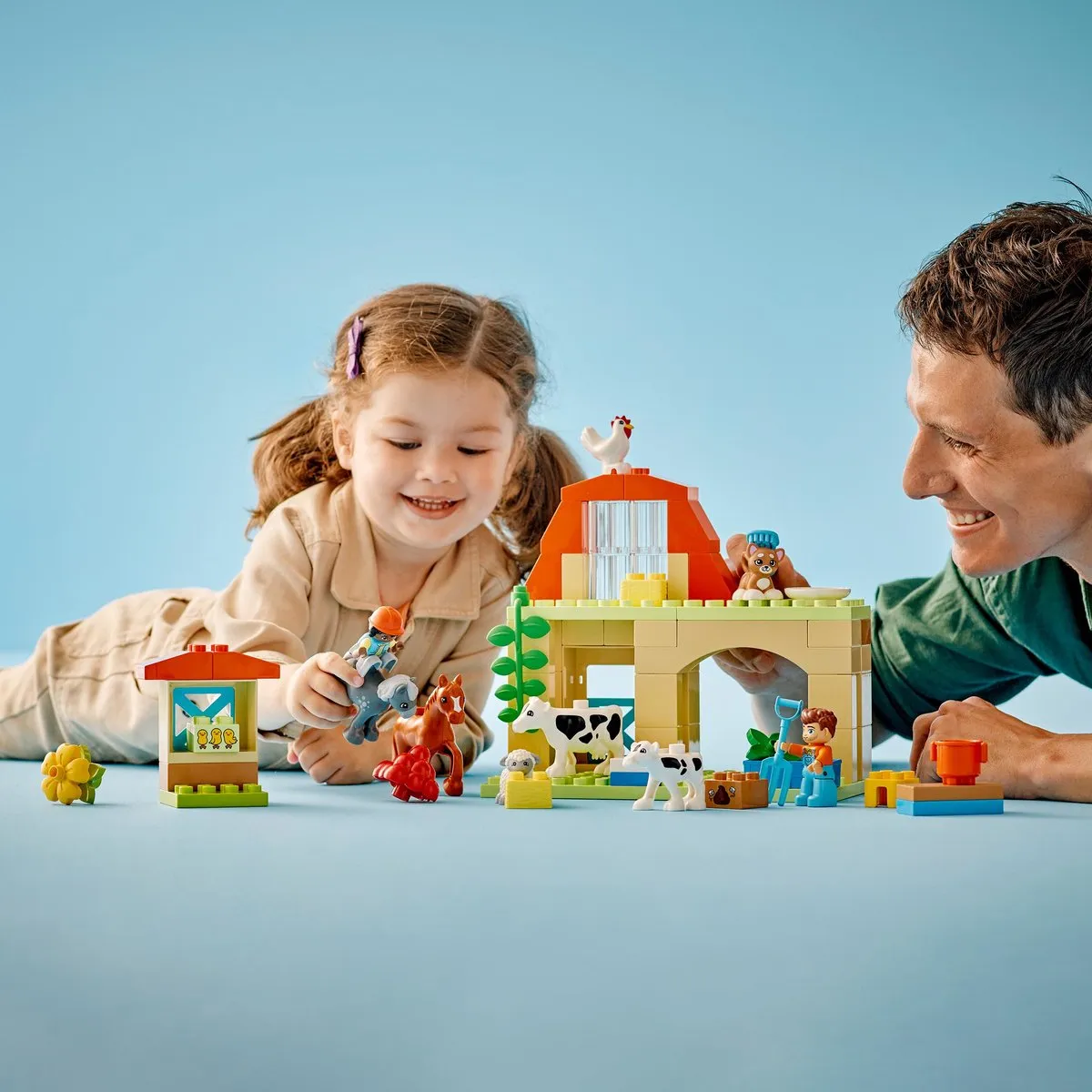 LEGO DUPLO Dieren Verzorgen Op De Boerderij 10416 - 8 Figuren