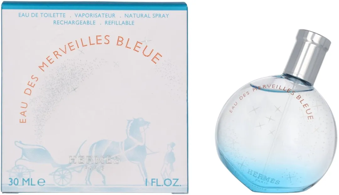 Hermès Eau des Merveilles Bleue Eau de Toilette 30ml