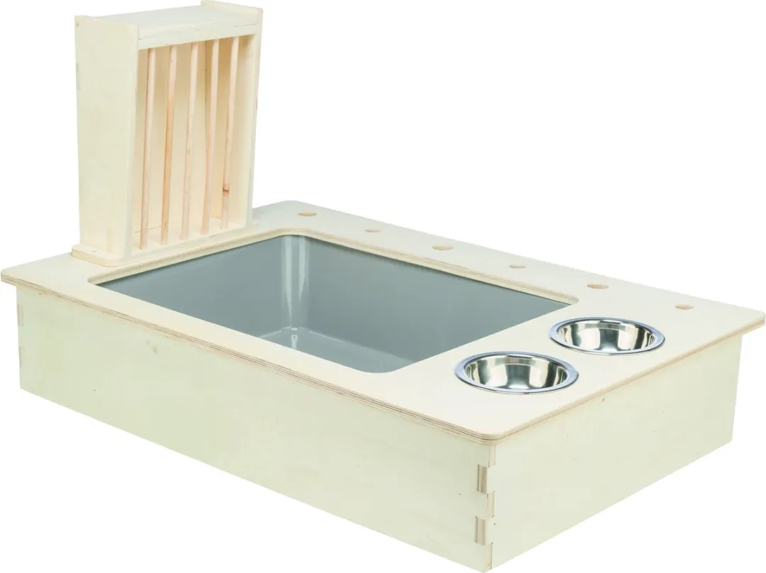 Trixie Voederstation Hout Naturel 70x47x41cm