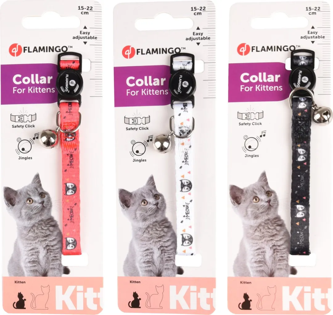 Flamingo Simba Kittenhalsband - Verschillende kleuren