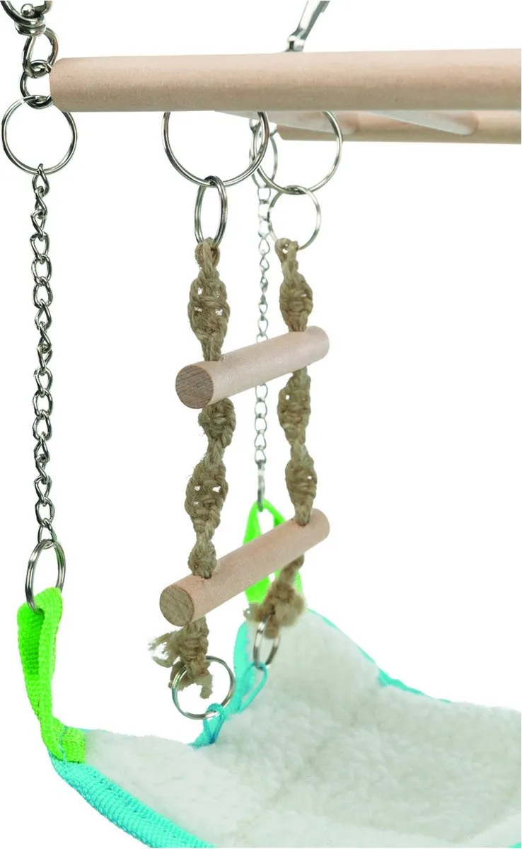 Trixie Hangbrug met Hangmat 17x15x22cm - 3 Stuks - afbeelding 5 van 6