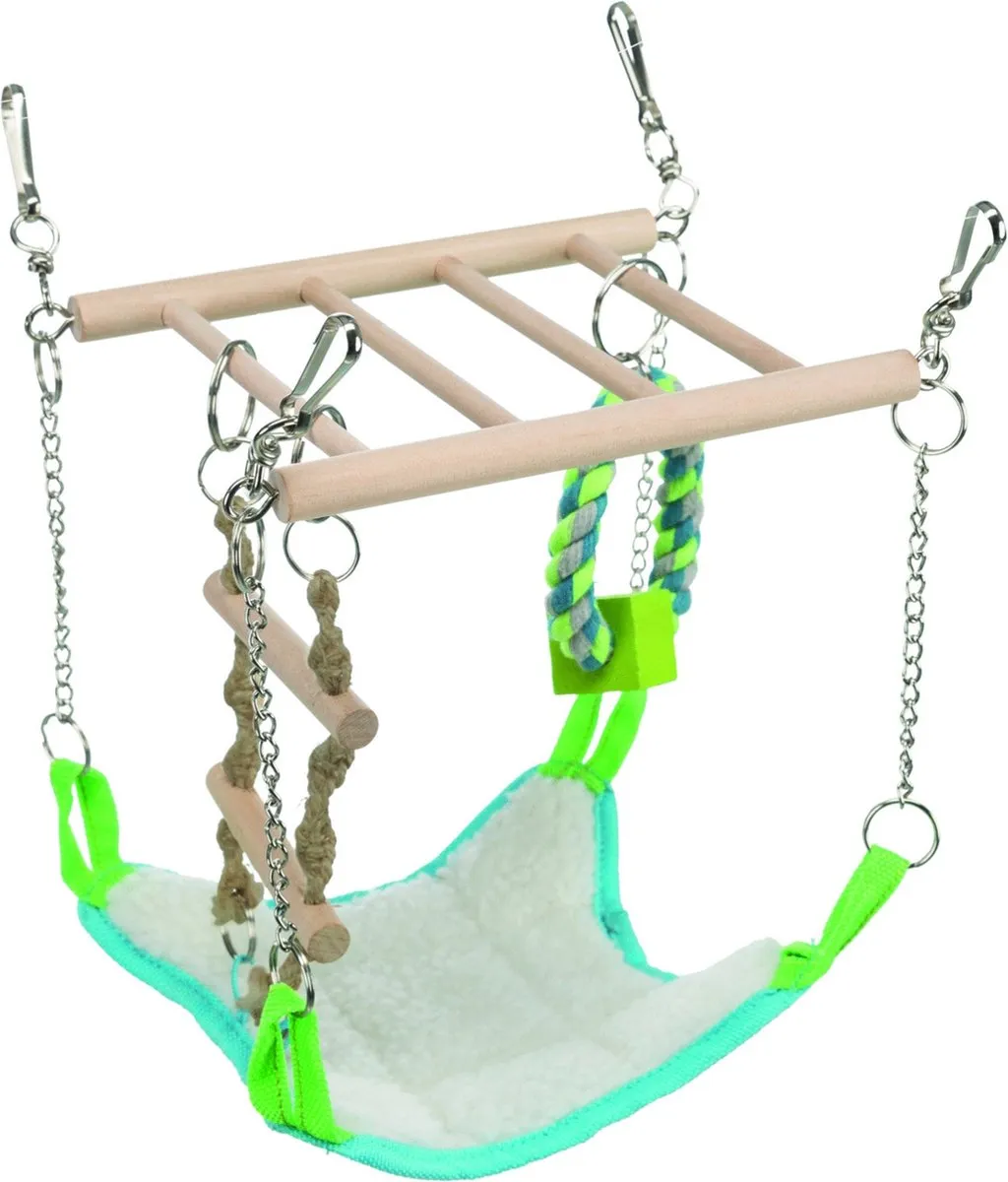 Trixie Hangbrug met Hangmat 17x15x22cm - 3 Stuks - afbeelding 4 van 6