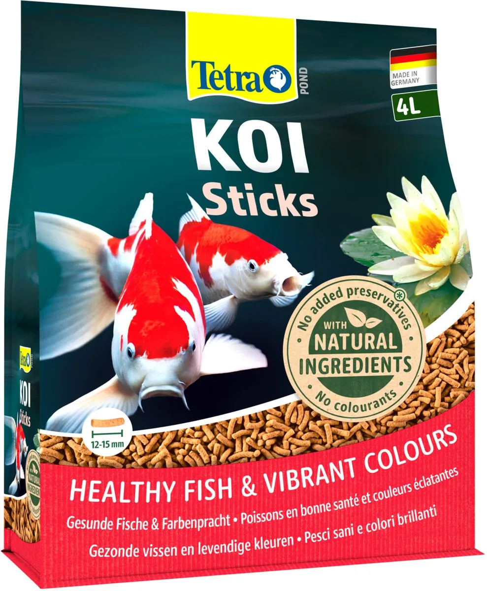 Tetra Pond Koi Sticks Vissenvoer 4L